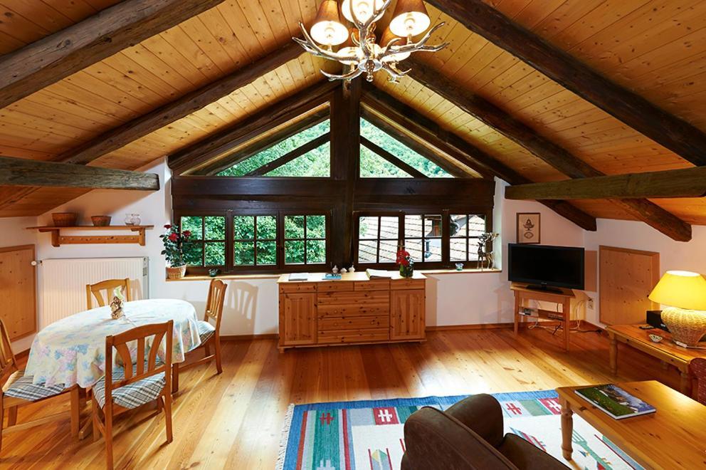 Ferienapartments Gutshof Brandis ラナ エクステリア 写真